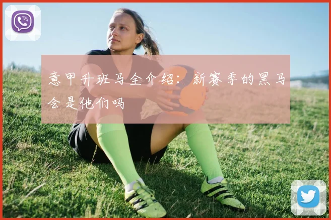 意甲升班马全介绍:新赛季的黑马会是他们吗